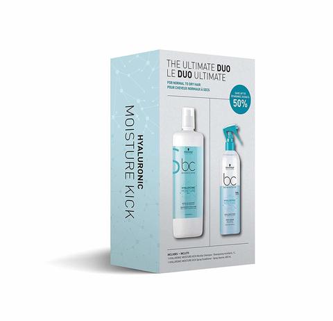 BC Bonacure Moisture Kick Shampoo & Conditioner 1L Duo