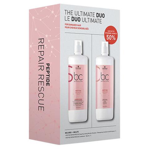 BC Bonacure  Repair Rescue Shampoo and Conditioner 1L Duo Set