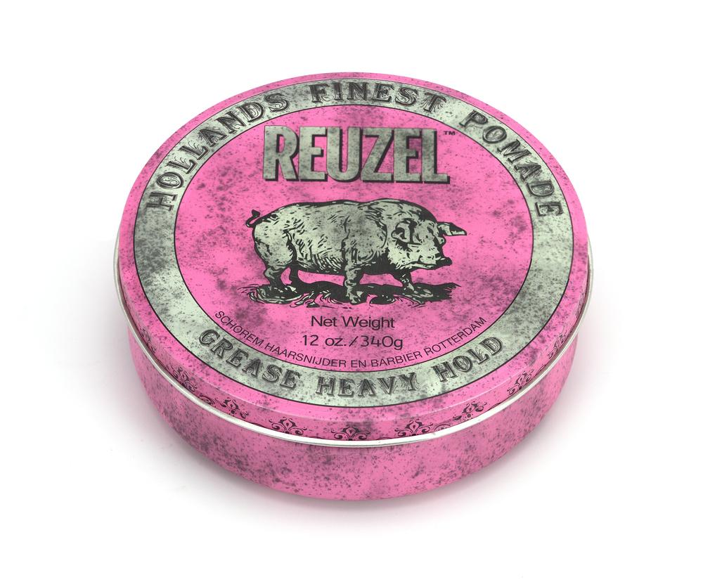 Reuzel Pink Pomade Strong Hold- Medium Shine- Oil Based 4oz/113g